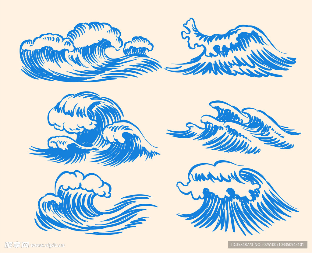 藍(lán)色海浪
