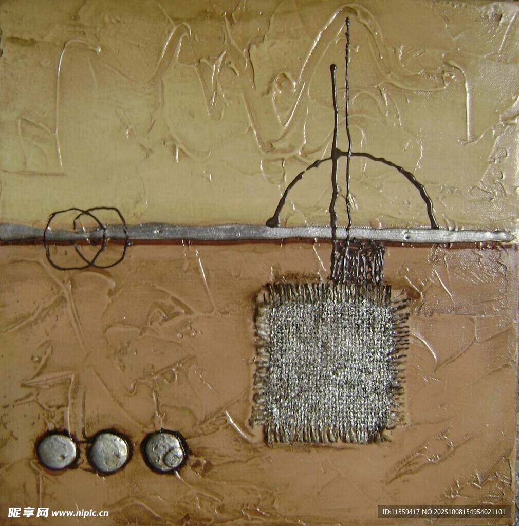 金屬質(zhì)感藝術(shù)裝置作品