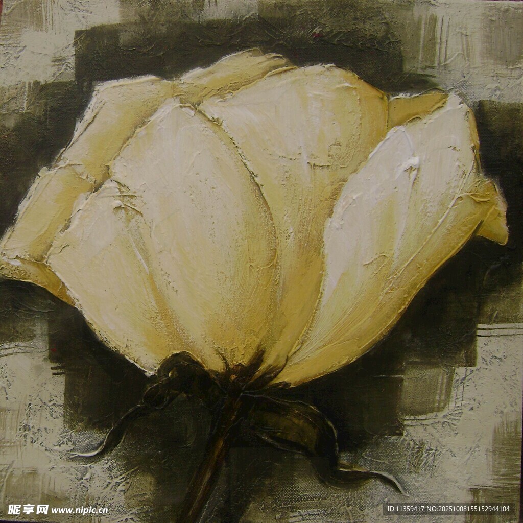 黃色玫瑰靜物畫(huà)