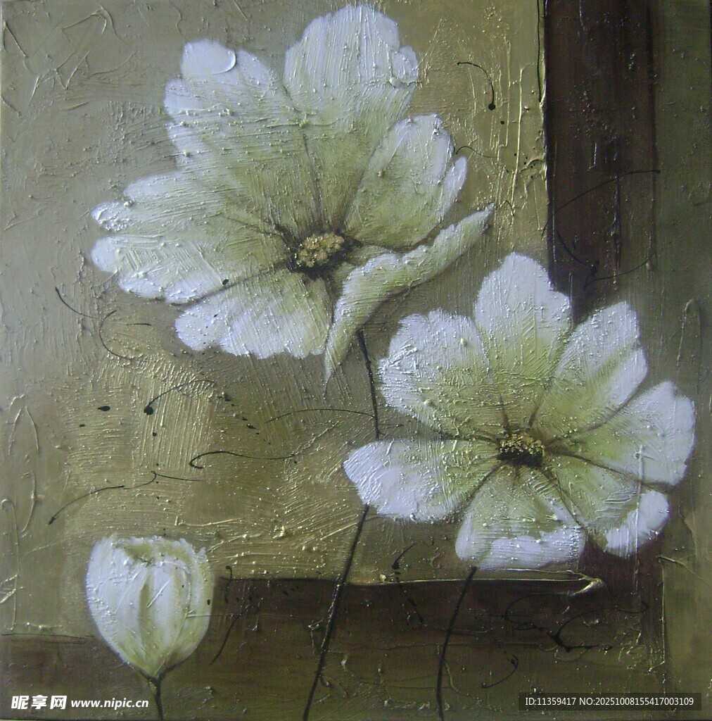 花卉裝飾畫