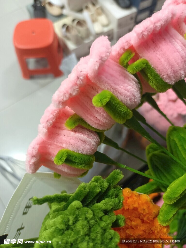 扭扭棒 手工花