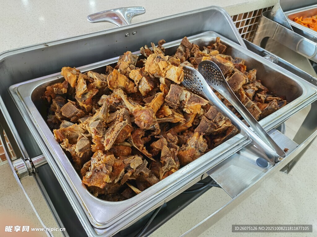 自助烤肉美食展示