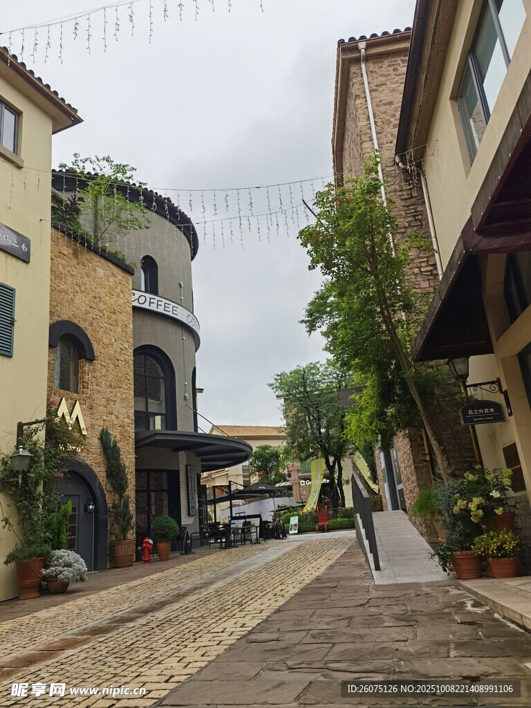 歐式風(fēng)情街道景觀