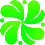 綠色 logo 圖標(biāo) 圓形 