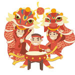 舞獅敲鼓迎佳節(jié)