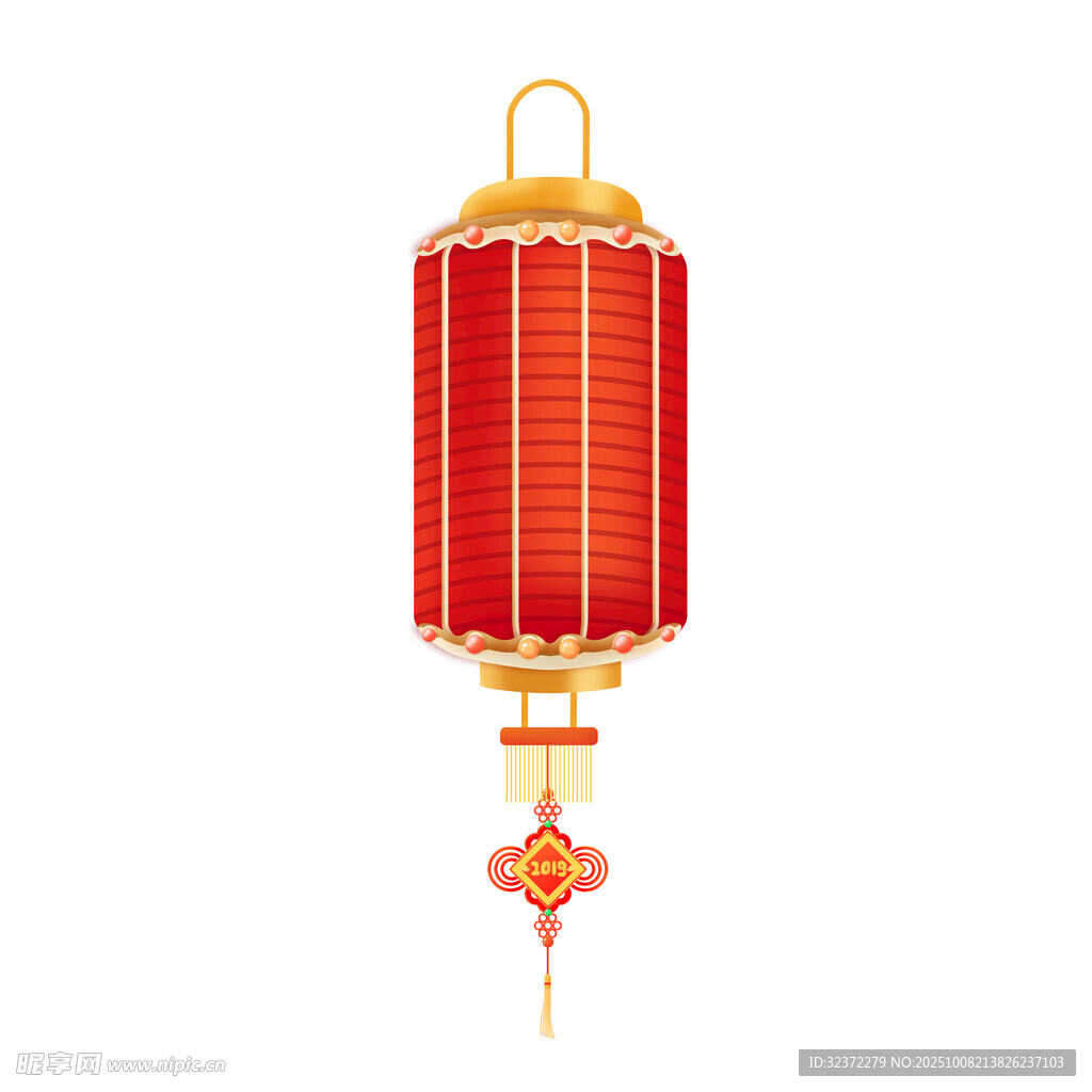 中式紅色燈籠裝飾掛件