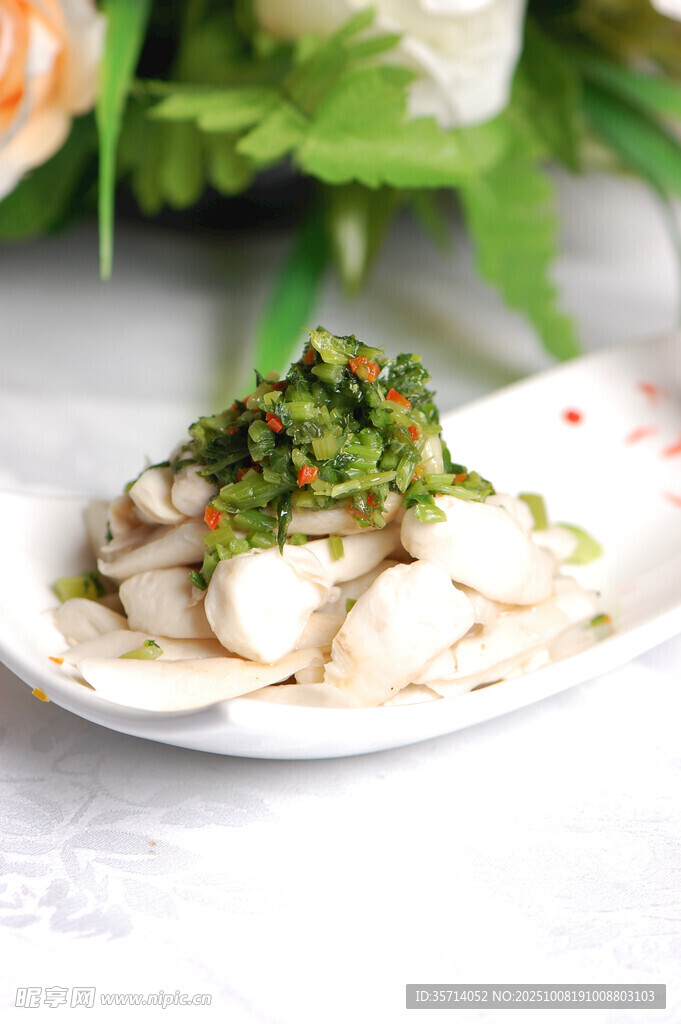 美味涼拌魚片