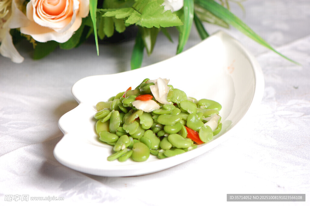 涼拌毛豆清新爽口小菜