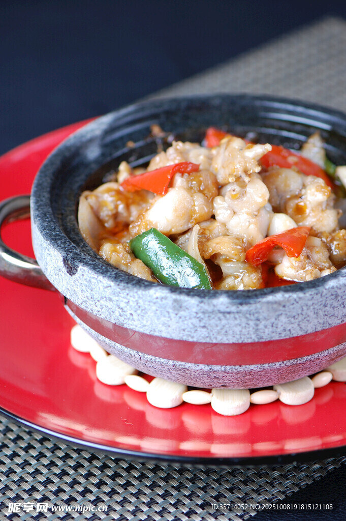 美味砂鍋雞肉菜肴