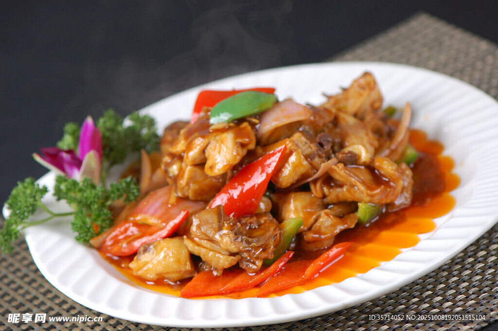 香辣美味炒雞肉