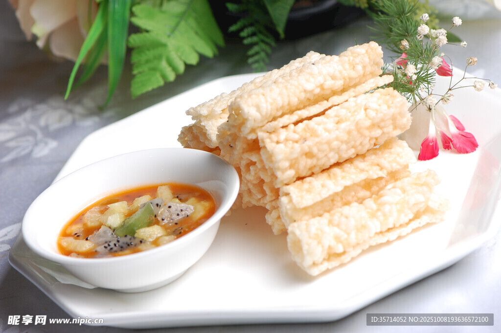 美味煎餅配特色蘸料