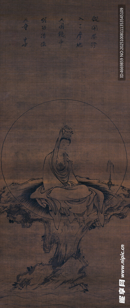 中式古典花紋木質(zhì)背景圖