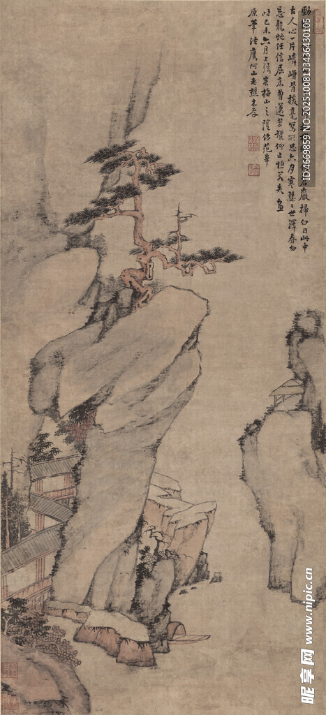 古代人物場景繪畫