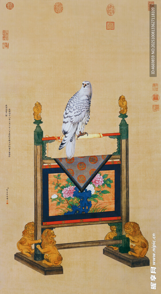 中式古典鳥籠擺件