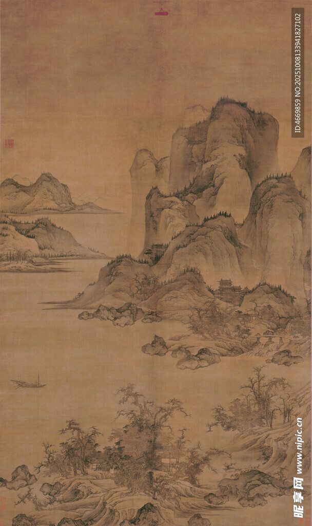 古代山水國(guó)畫(huà)意境之美