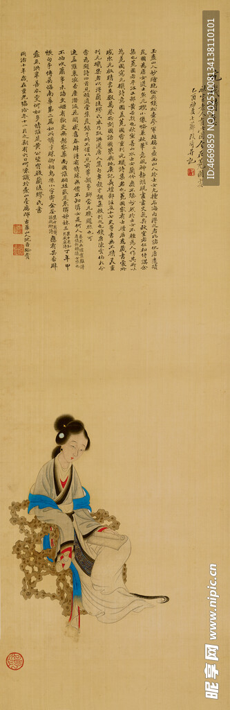 古代孩童讀書場(chǎng)景圖