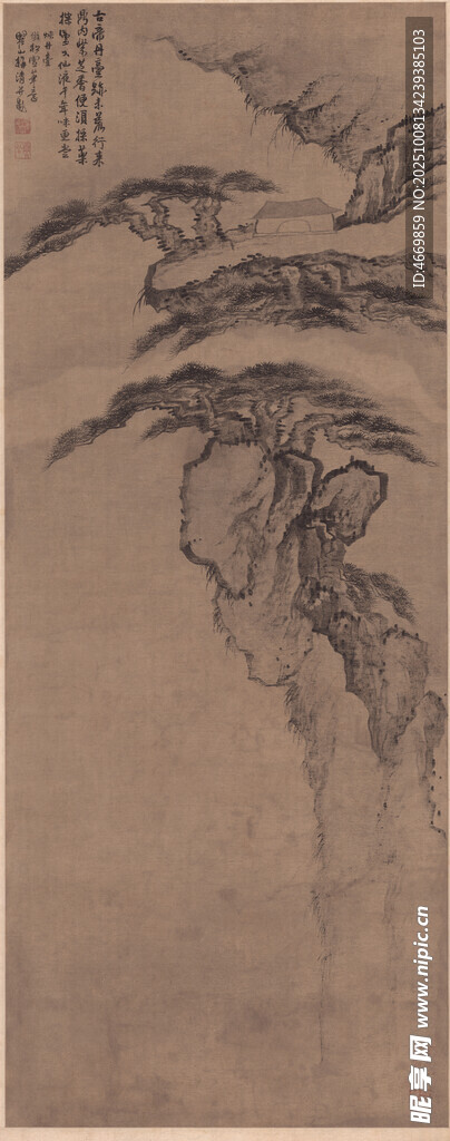 水墨花鳥圖