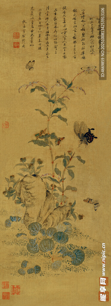 古代花鳥繪畫作品
