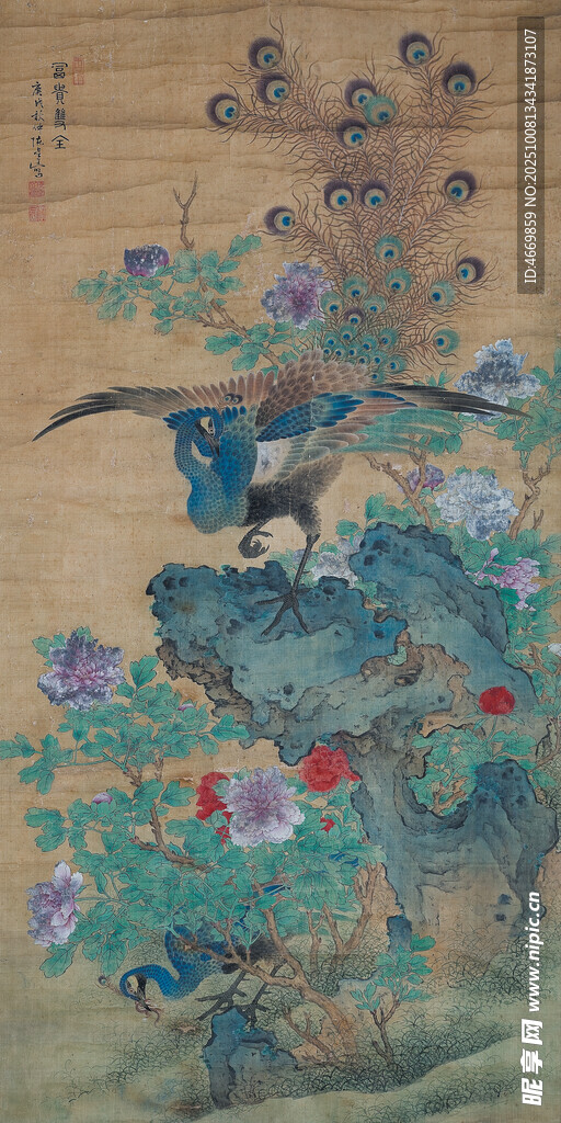國(guó)畫花鳥圖