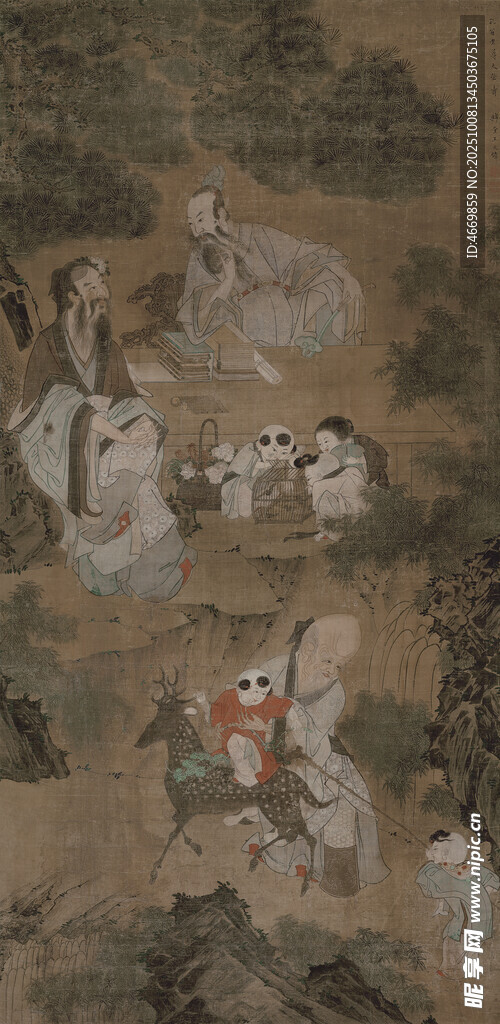 古代戰(zhàn)爭場景繪畫