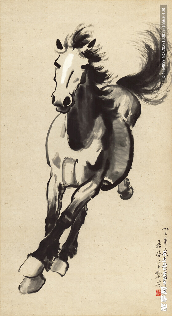 奔馬圖