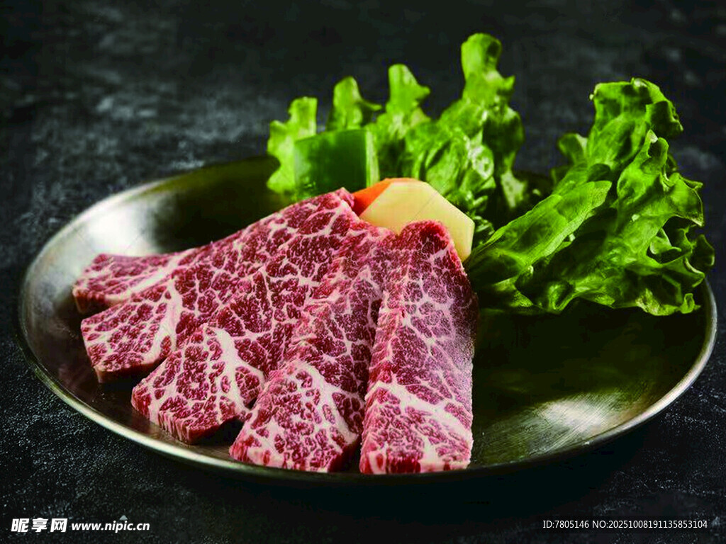 新鮮生牛肉