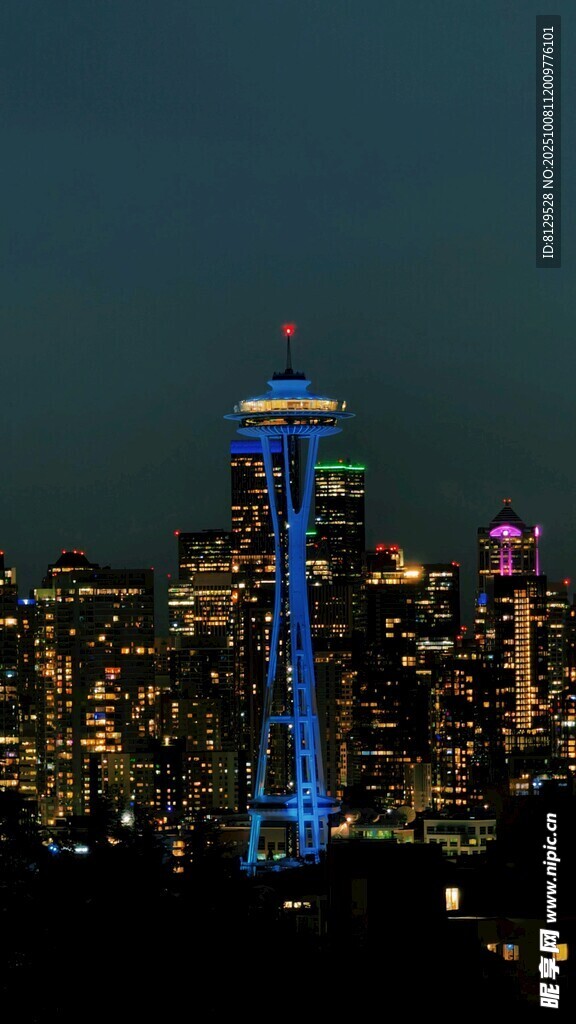 西雅圖夜景中的太空針?biāo)? />
                            </div>
                    </div>
                </div>



                <div   id=