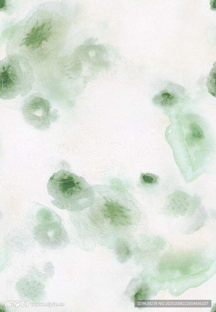淡綠色水彩抽象紋理圖案
