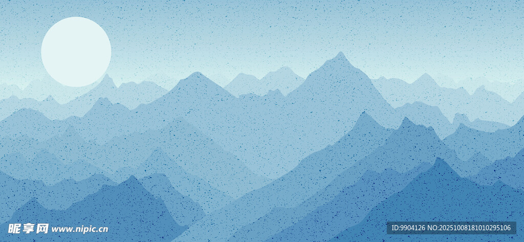 古典山水背景