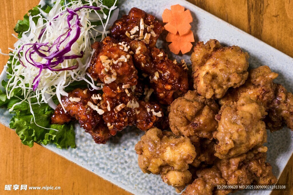 美味雙拼炸雞套餐