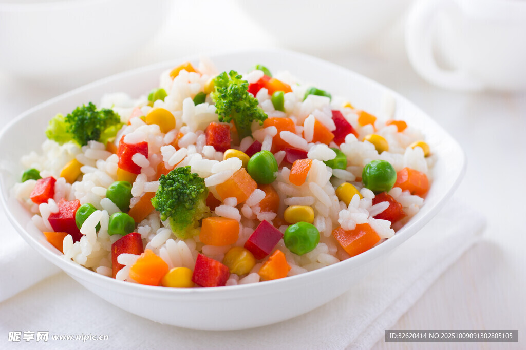 多彩蔬菜炒飯