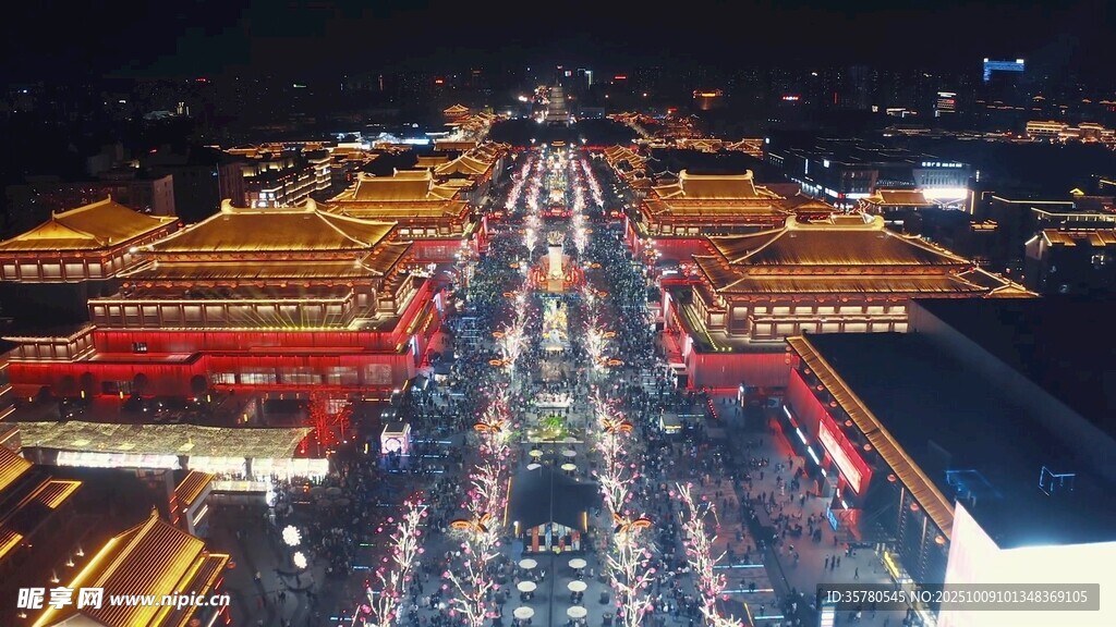 故宮夜景璀璨燈火輝煌