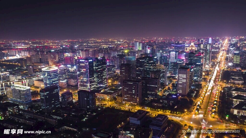 城市夜景素材