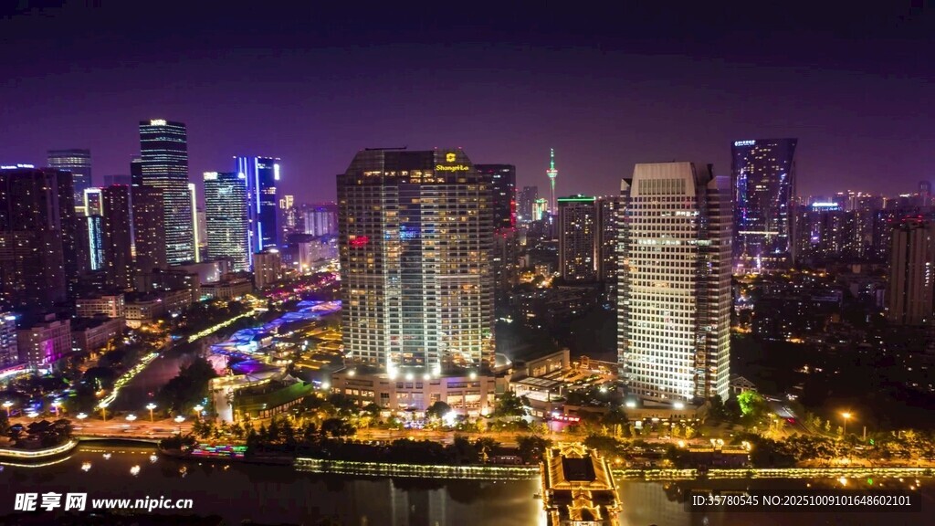 璀璨都市夜景