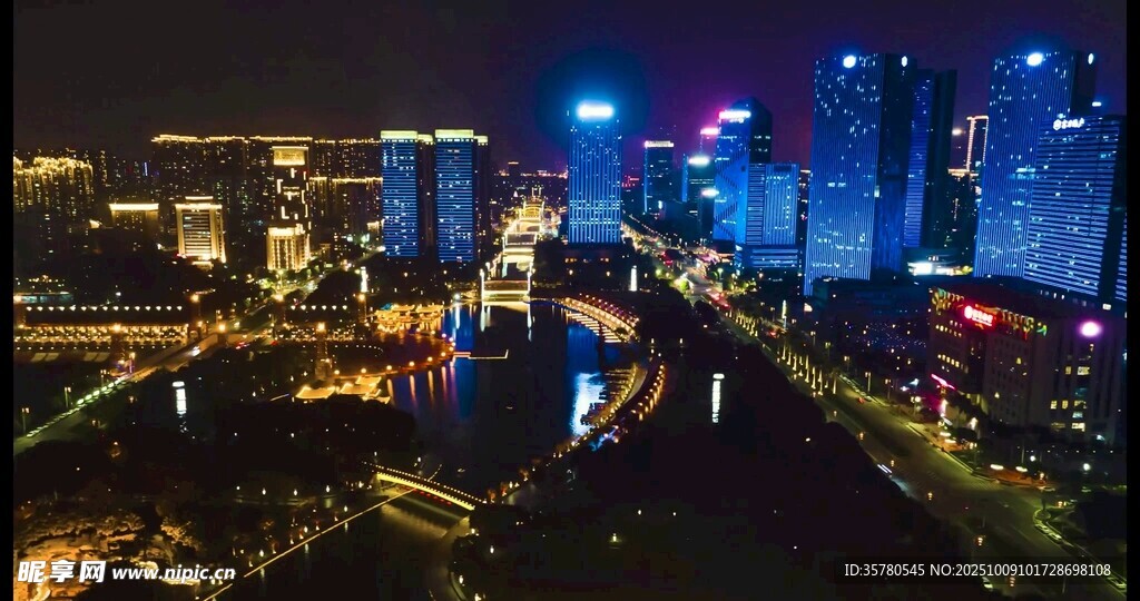 璀璨都市夜景