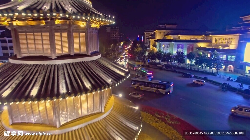 城市夜景素材