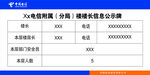 電信樓層牌 樓長公示牌