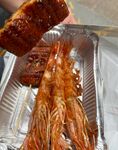 美味烤蝦誘人色澤