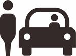 人車圖標(biāo)候車