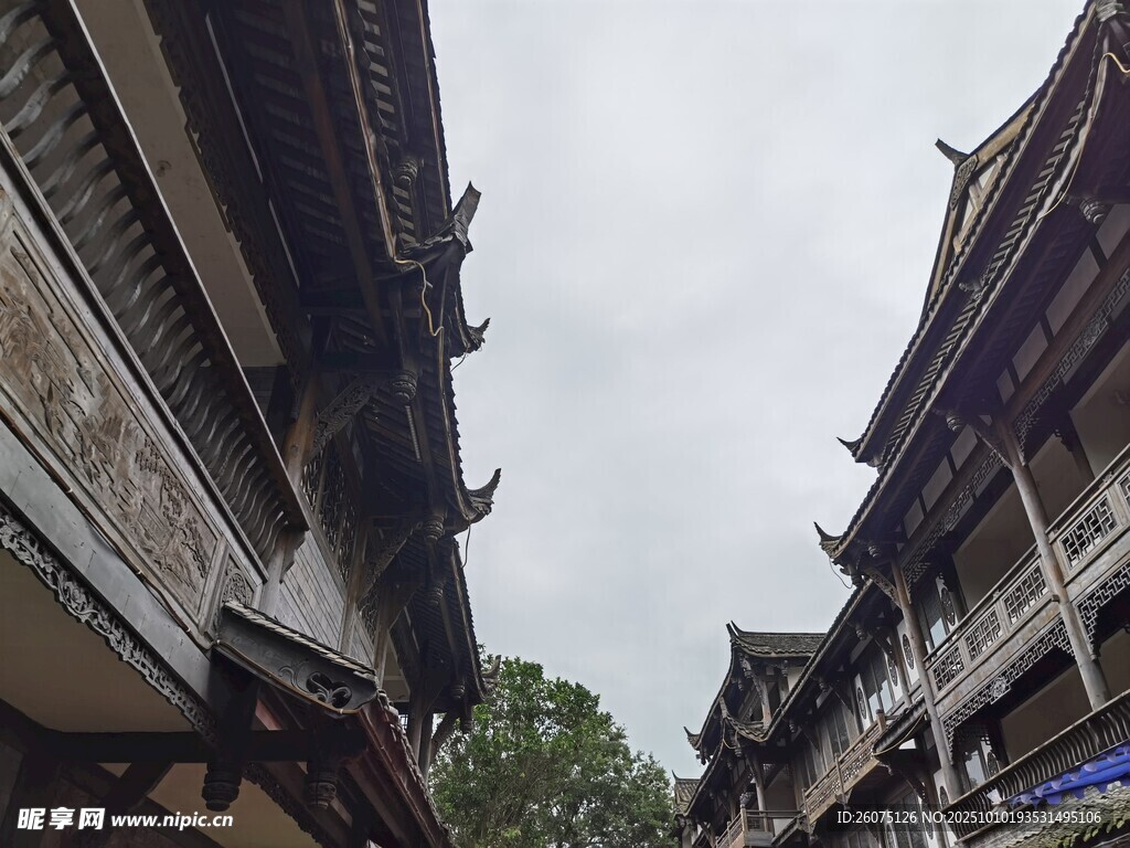 古街中式建筑風貌