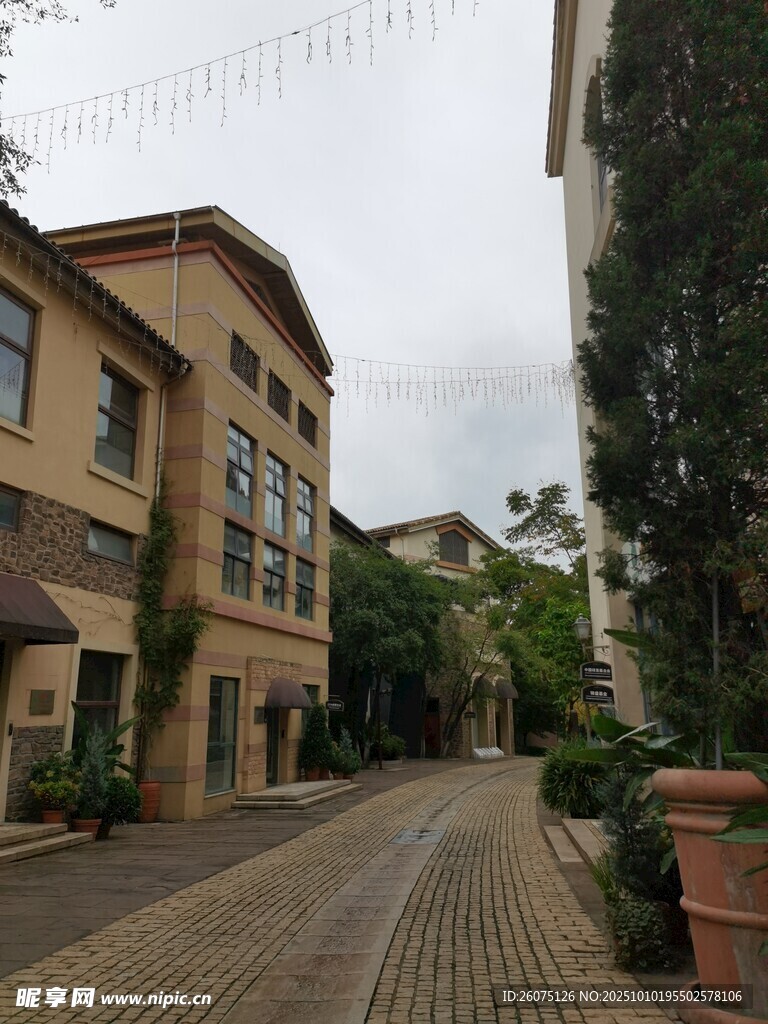 歐式風(fēng)格庭院住宅景觀