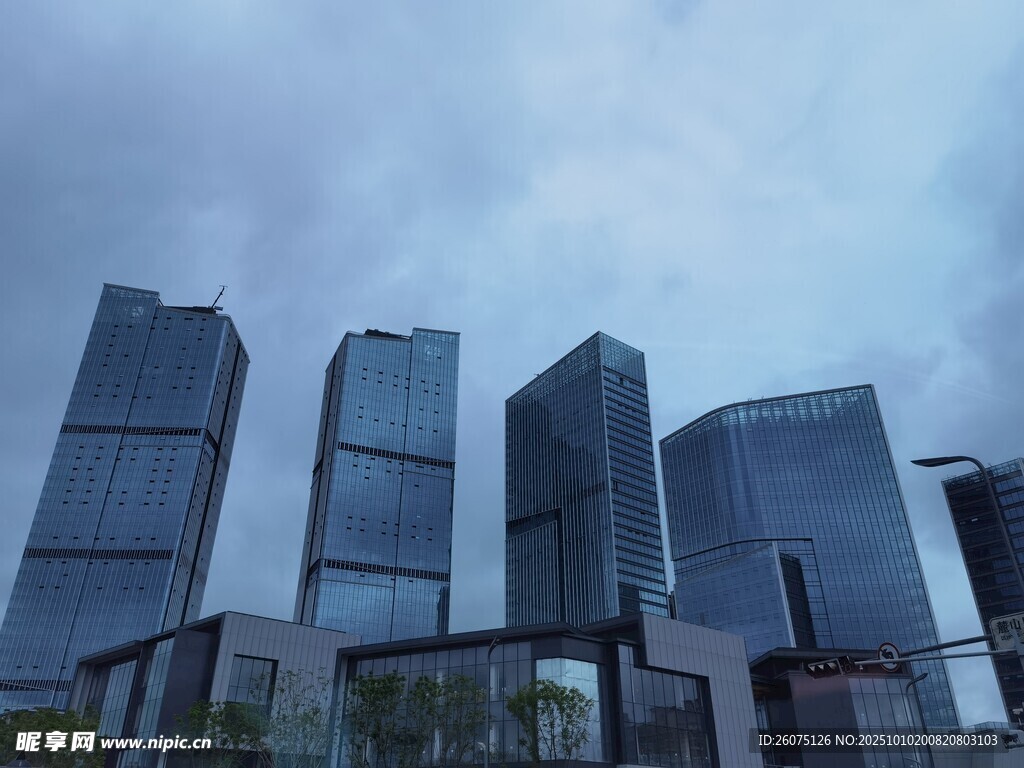 都市高樓建筑群