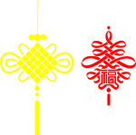 中國結(jié)掛件 福字與傳統(tǒng)款