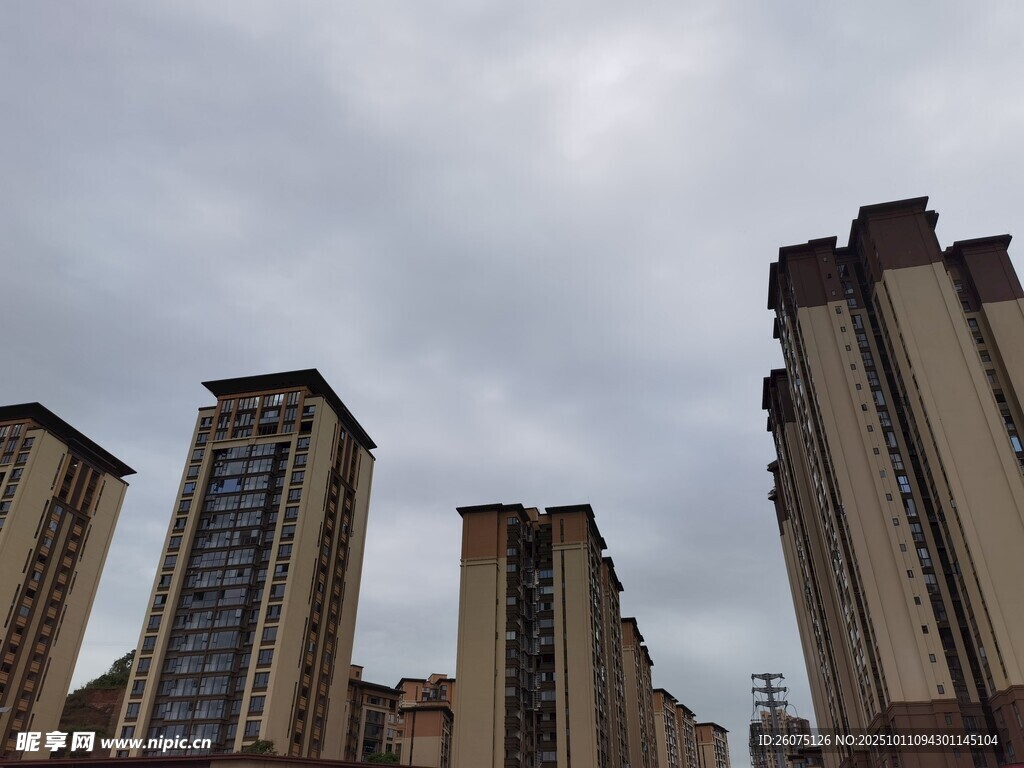城市高樓林立景象