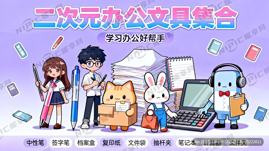 中性筆 簽字筆 檔案盒 復(fù)印紙