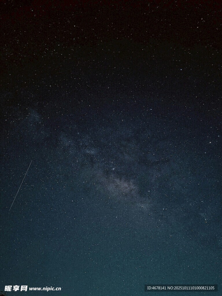深邃夜空下的璀璨星河