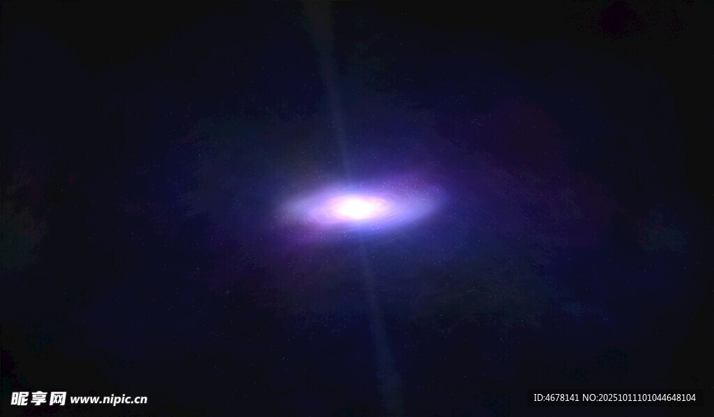 神秘宇宙中的發(fā)光星系
