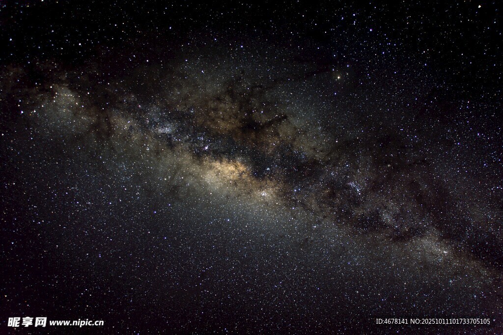 璀璨星河中的壯麗宇宙景象