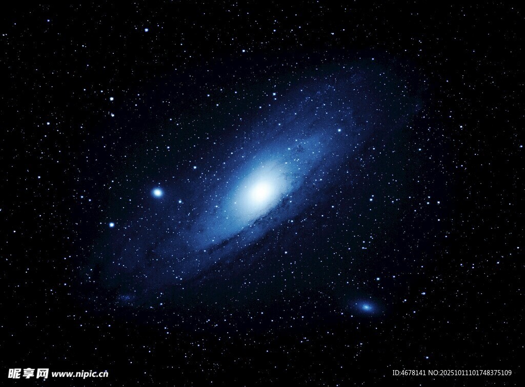 螺旋星系的璀璨宇宙景象