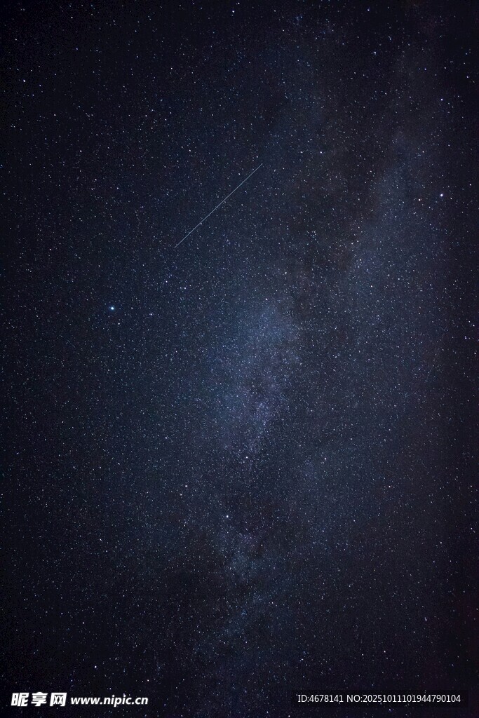 深邃夜空下的璀璨星河